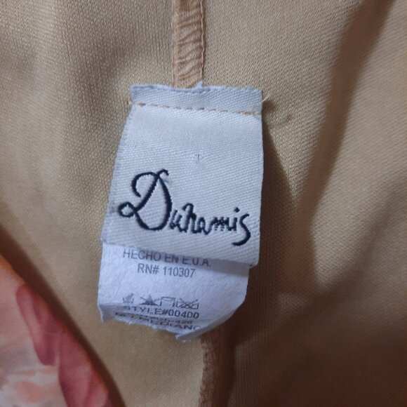 Vintage 90s Y2K Sleeveless Dress Earthy Floral Rose Print Fairy Grunge Size S - Picture 9 of 10